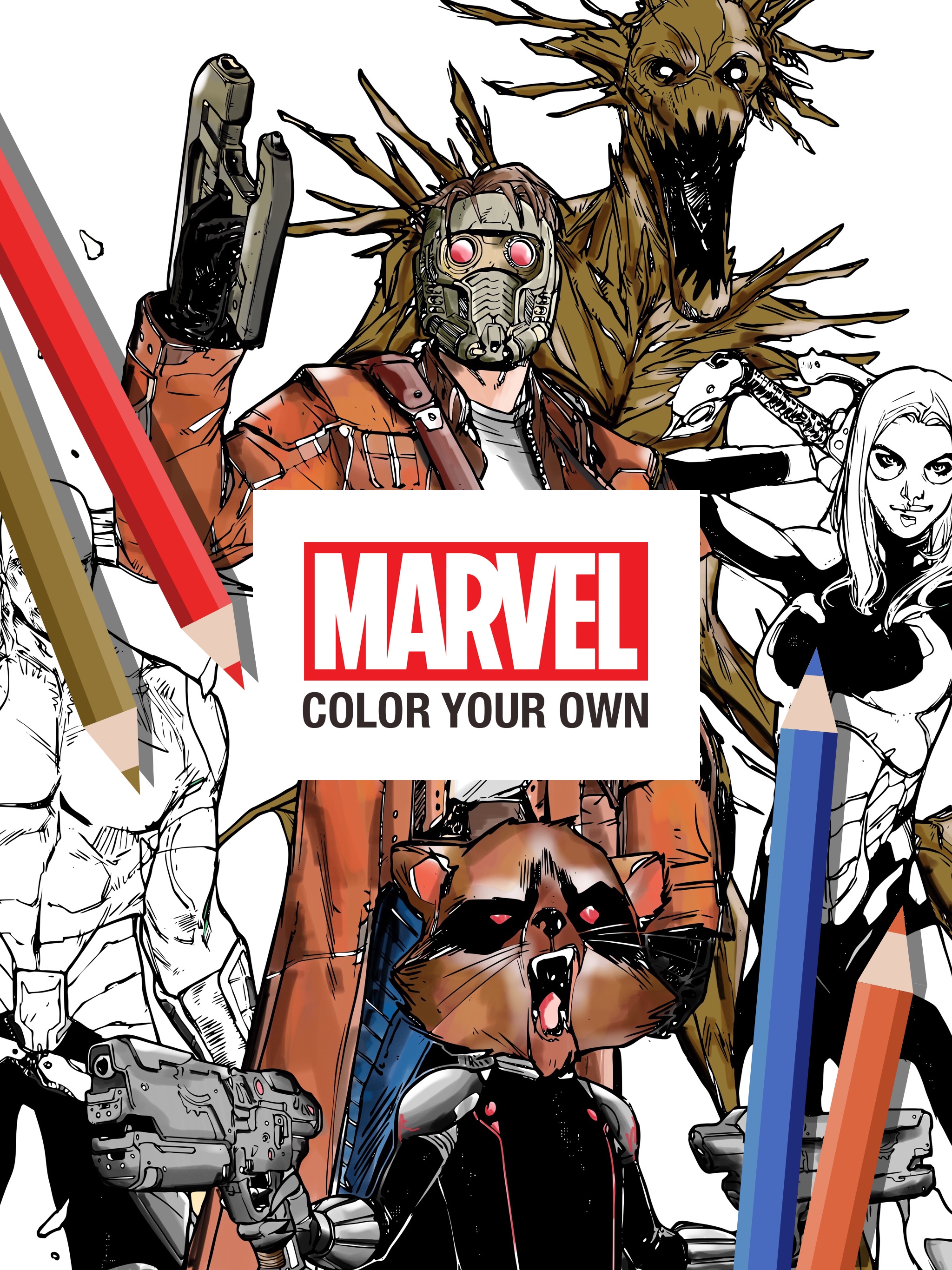 Marvel Color Your Own 01